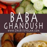 这是一个简单的5种配料的baba ghanoush食谱。用烤茄子、芝麻酱、柠檬、大蒜和橄榄油做起来很简单。配上皮塔饼和蔬菜。gydF4y2Ba