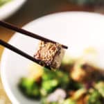 芝麻豆腐筷子。